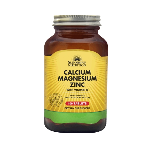 Sunshine Nutrition Calcium Magnesium Zinc With Vitamin D 
